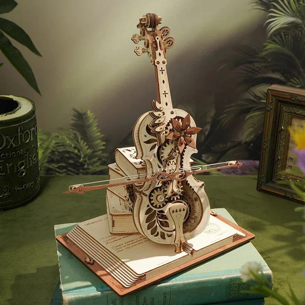 ArborMuse Cello 3D skládačka hudba pro sestavení a vystavení