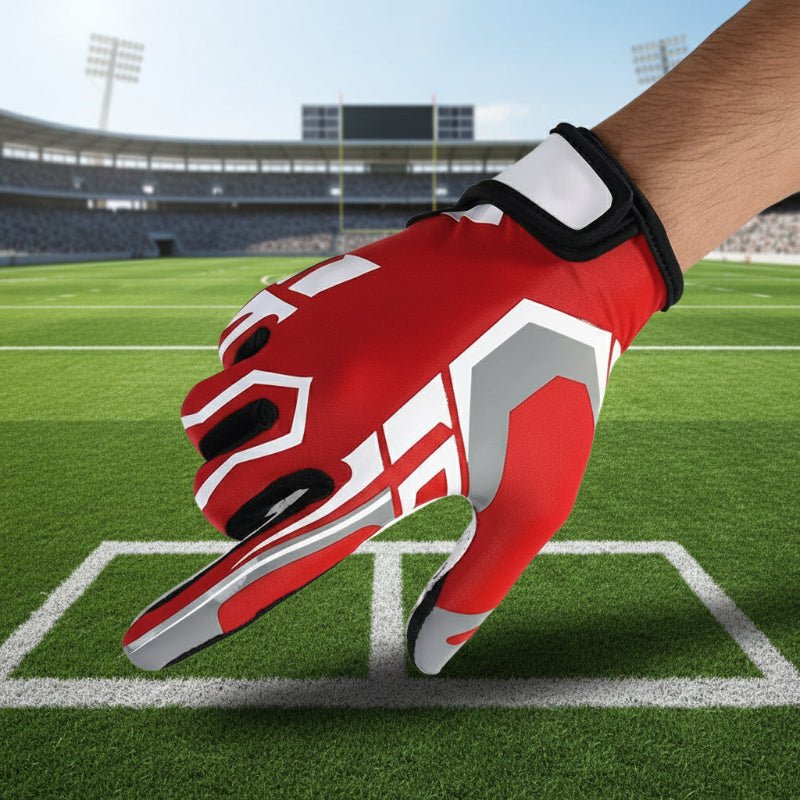 GripGuard Nonslip Baseball And Football Gloves For Youth And Adults High Grip Padding