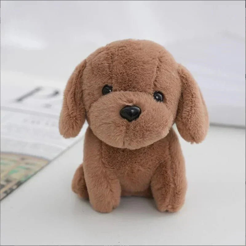 Peluche CloverPup para Cão Pequeno com Pendente 12cm Ideia de Presente para Bolsas