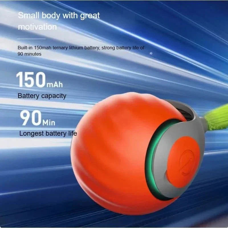 PawNova interaktivní hračky na kolečkách s USB nabíjením a umělým ocasem pro domácí mazlíčky
