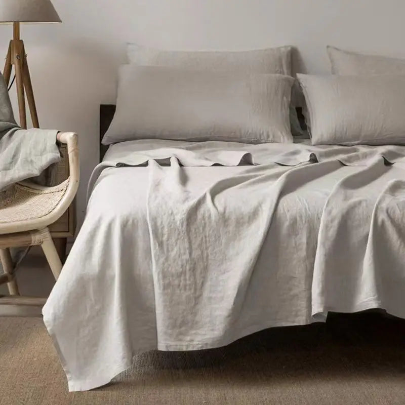Aurea Linen Sheet Delivers Breathable Comfort And Temperature Regulation