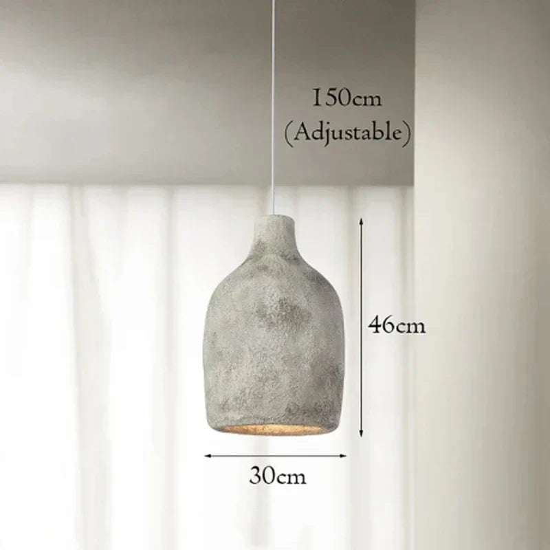 Asteri Wabi-Sabi Pendellampe mit verstellbarem Kabel für Zuhause