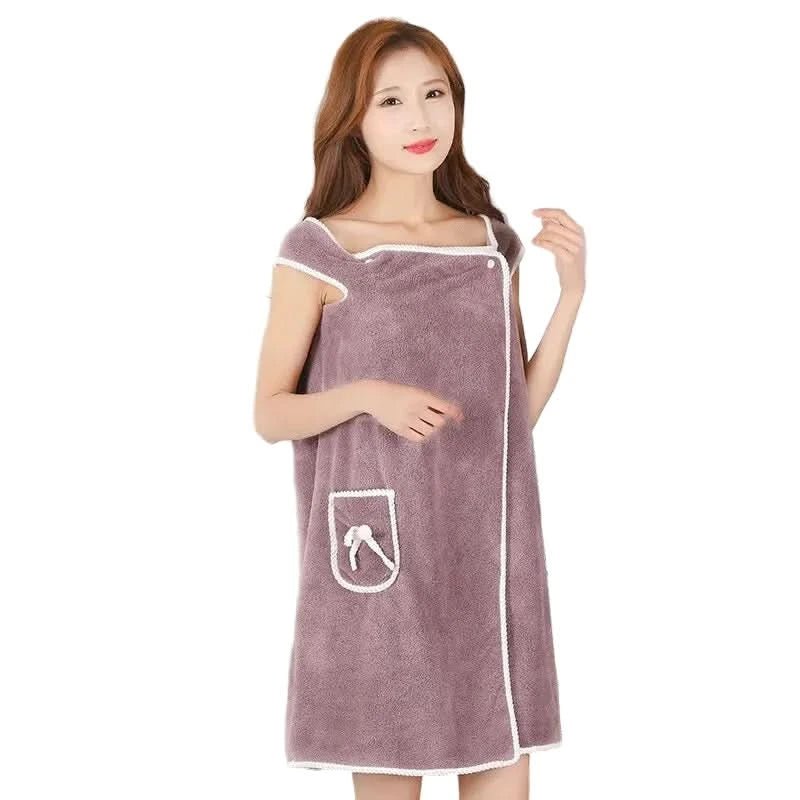 LumaWrap Portable Women's Bath Towel Quick Dry And Stylish For Beach And Gym