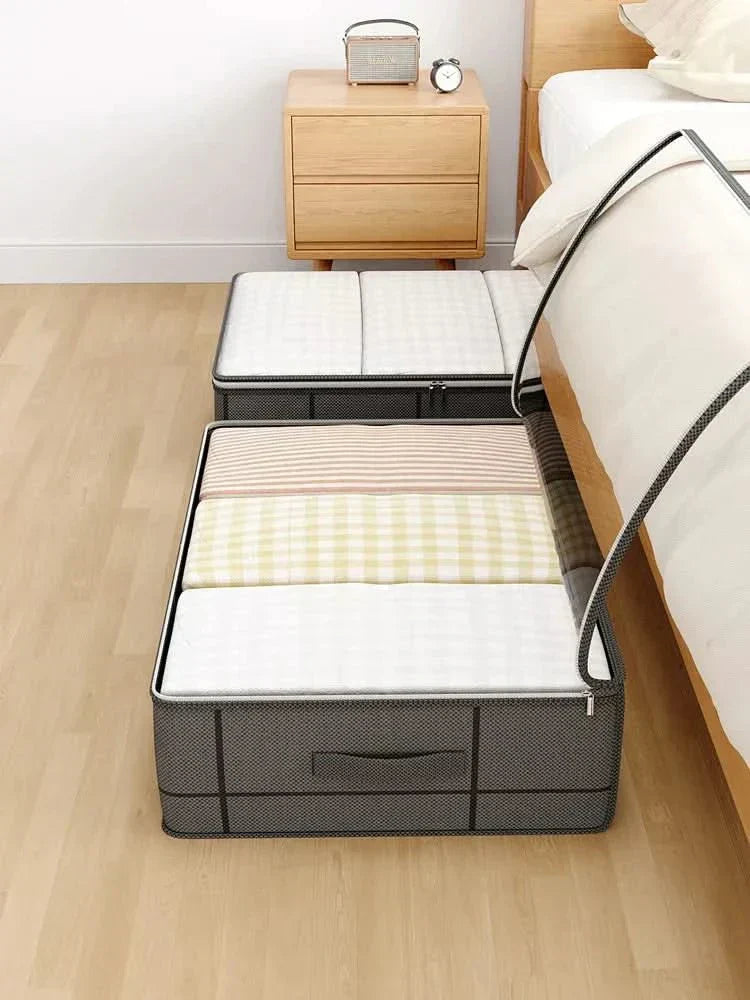 Organizador Dobrável Transparente para Armazenamento em Casa e Escritório