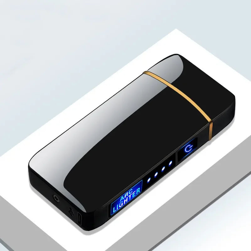 NovaArc Blue Plasma Lighter With Double Arch Flame For Daily Use