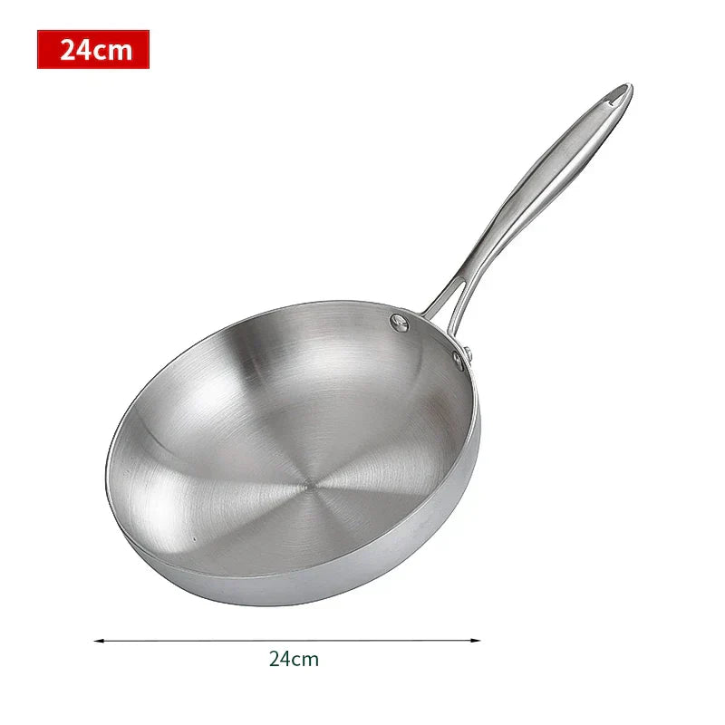 Astraea Stir-Fry Pan With Nonstick Surface Induction-Ready 304 Stainless Steel