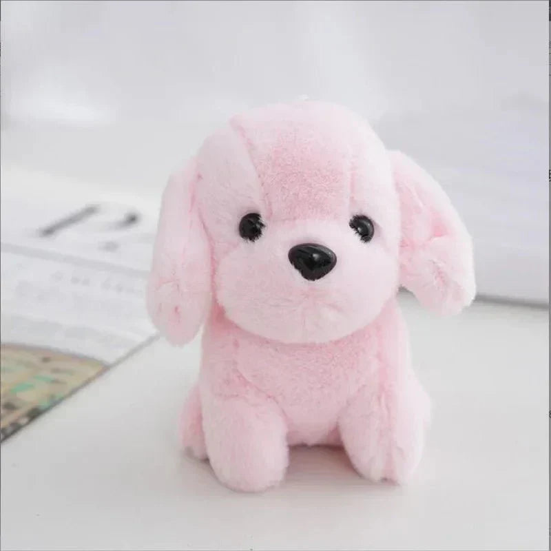 Peluche CloverPup para Cão Pequeno com Pendente 12cm Ideia de Presente para Bolsas