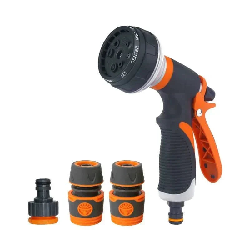 Pistolet de pulvérisation AquaPulse puissant pour jardin avec huit modes de pulvérisation et buse réglable