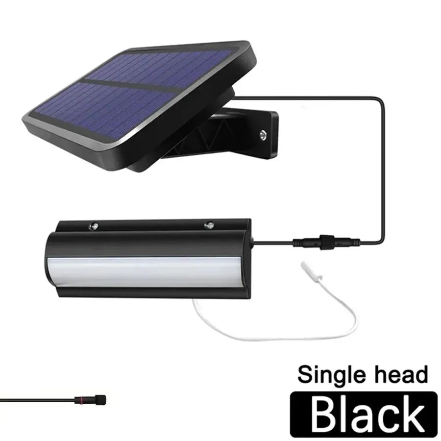 Lumosfera Solarleuchte IP65 wasserdicht, Zugschalter, warmweiß und kaltweiß, 3 m Kabel