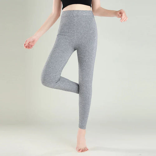 Leggings de Invierno Astra con Mezcla de Lana de Cachemira, Diseño Sin Costuras y Forma Ajustada