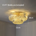 Plafonnier LED Aurora Gold style industriel vintage
