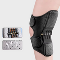Knee Support Sleeve With Adjustable Fit And Power Rebound Springs