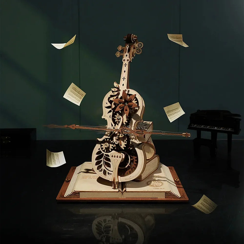 ArborMuse Cello 3D skládačka hudba pro sestavení a vystavení