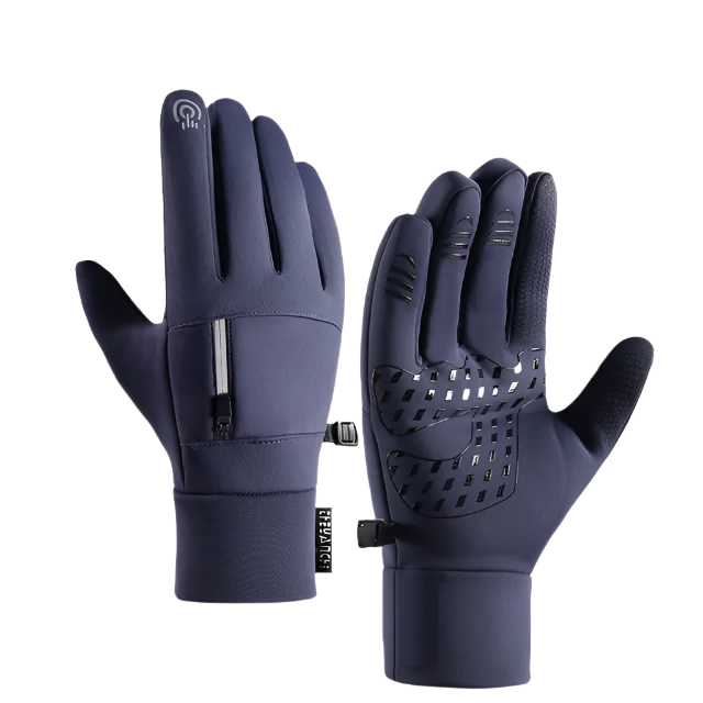 Guantes térmicos impermeables ArcticGuard con pantalla táctil y agarre antideslizante
