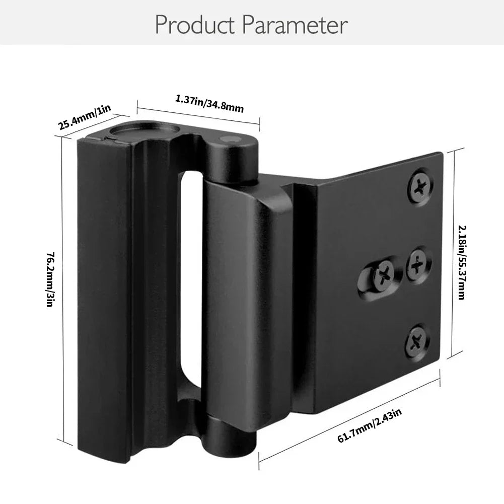 Childproof Door Safety Lock for Anti Theft Home Use