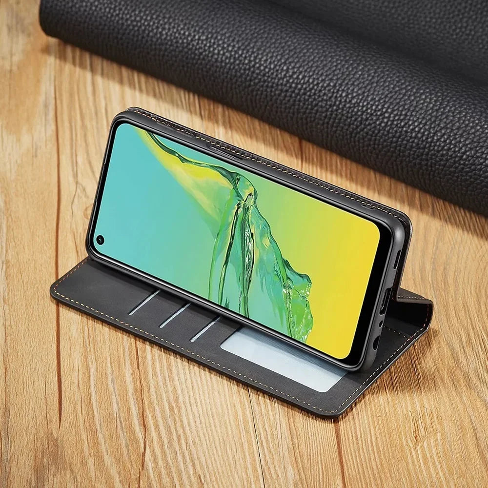 Custodia in pelle magnetica Samsung per protezione quotidiana