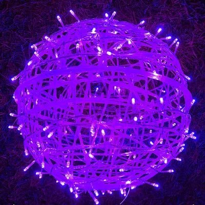 AuroraGlow LED-stemningskugler skaber varm indendørs og udendørs stemningsbelysning