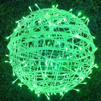 AuroraGlow LED-stemningskugler skaber varm indendørs og udendørs stemningsbelysning