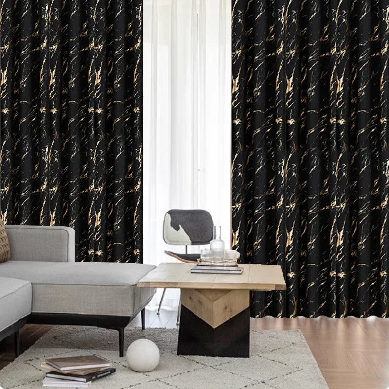 Nightshade Premium Blackout Curtains, 1pc For Living Room And Bedroom