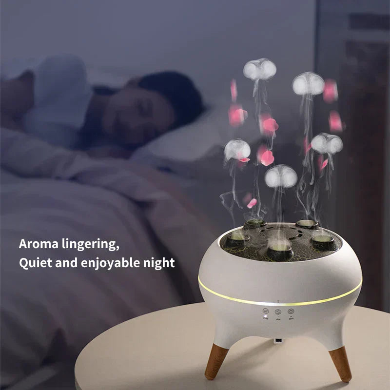 Starlight Mist Qualle Nebel Visuelle Anzeige Ultraschall Aroma Luftbefeuchter