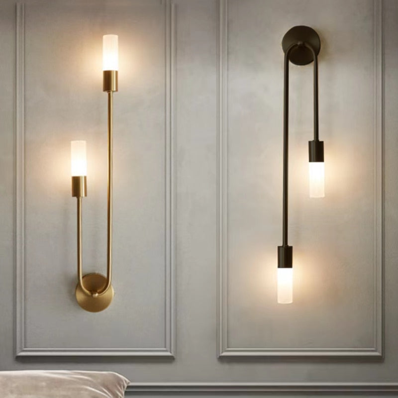 Lampada da parete moderna a LED Astra per soggiorno e camera da letto