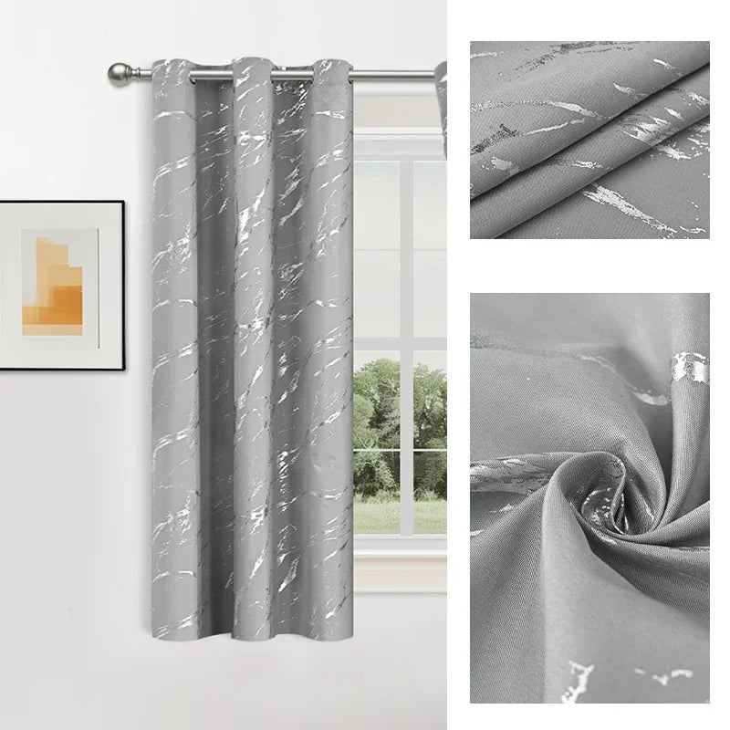 Nightshade Premium Blackout Curtains, 1pc For Living Room And Bedroom