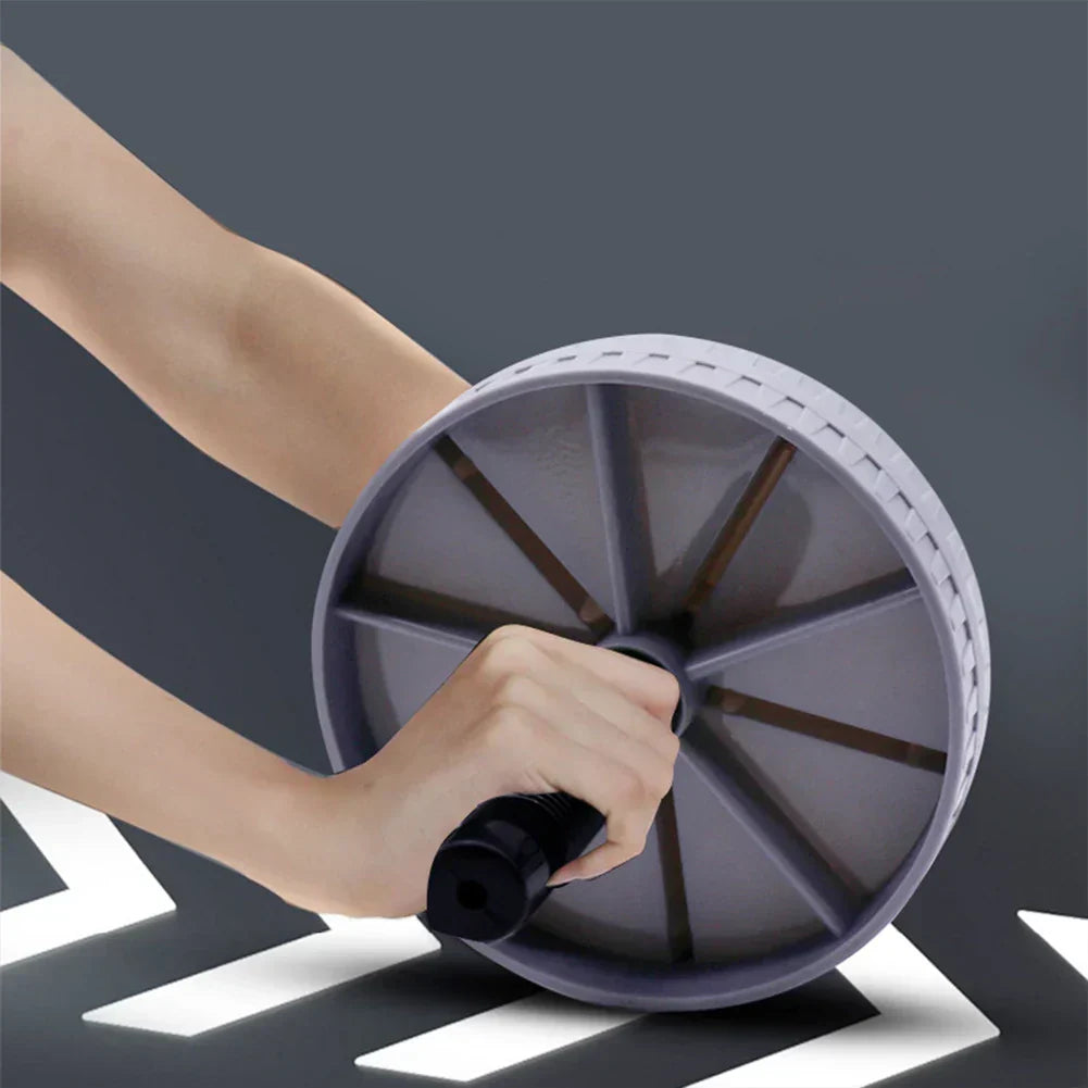 عجلة أب ويل GripFlex بسطح غير قابل للانزلاق لتدريب عضلات البطن في المنزل