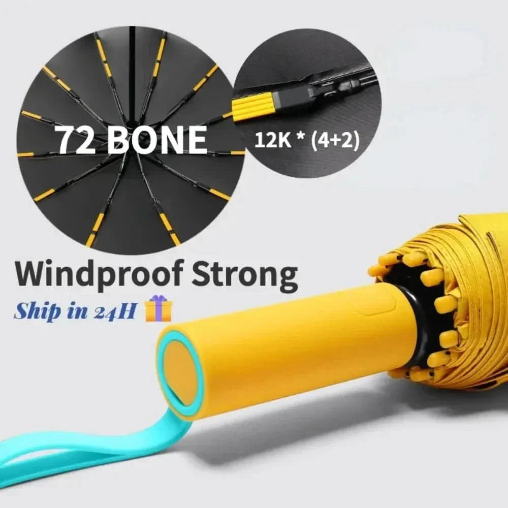 Deštník WeatherGuard do kapsy pro každodenní použití za každého počasí