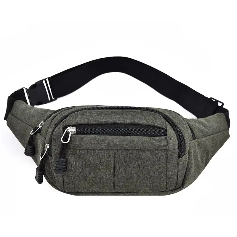 Su Geçirmez Kanvas Bel Çantası ve Outdoor Aktiviteler İçin Askılı Unisex Çanta