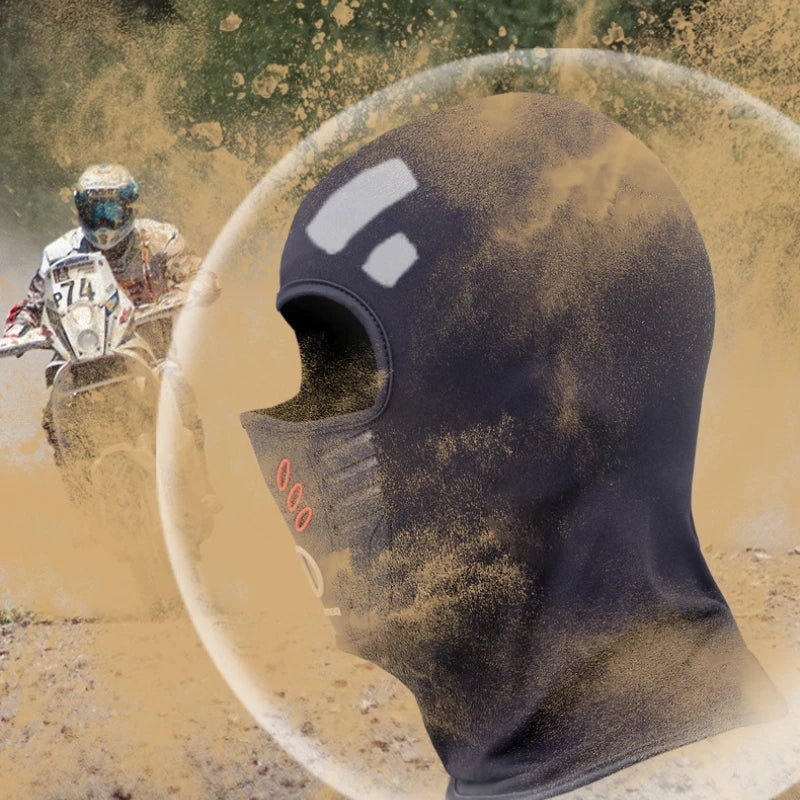 Vinter motorcykel vindtæt åndbar ansigtsmaske til kørsel i koldt vejr