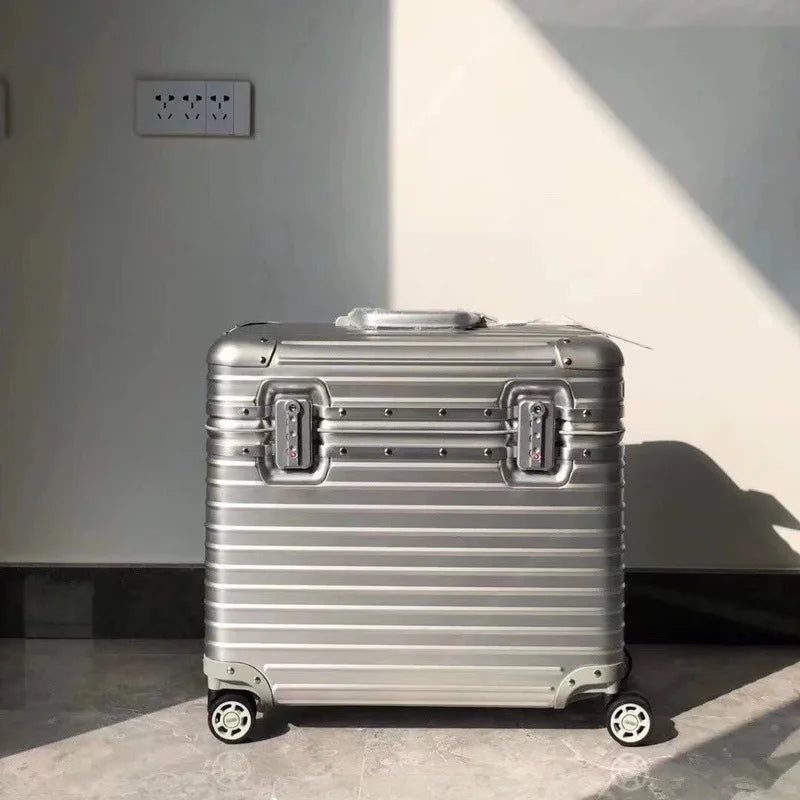 Valigia rigida Monaco in alluminio e magnesio per viaggi e bagagli