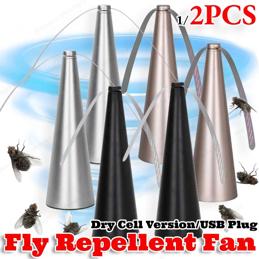 Compact Insect Repeller Fan For Outdoors And Camping USB Or Battery Powered