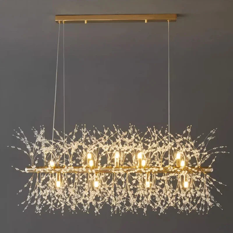 Lámpara Colgante LED Ambiental LumaGlow para Sala, Comedor y Dormitorio con Luz Cálida