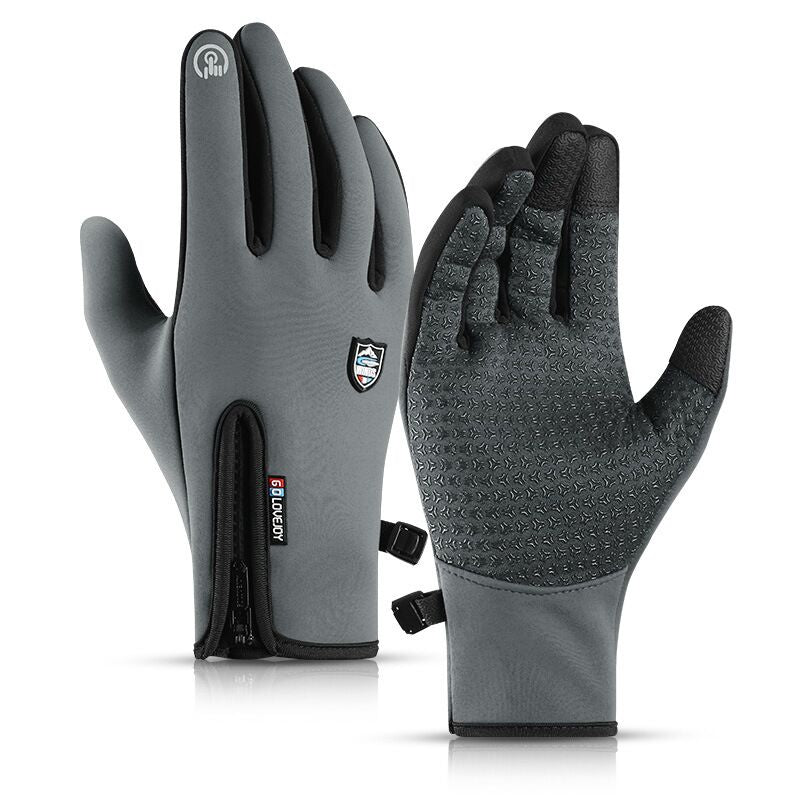 Snowproof Winter Gloves With Waterproof Thermal Lining And Touchscreen