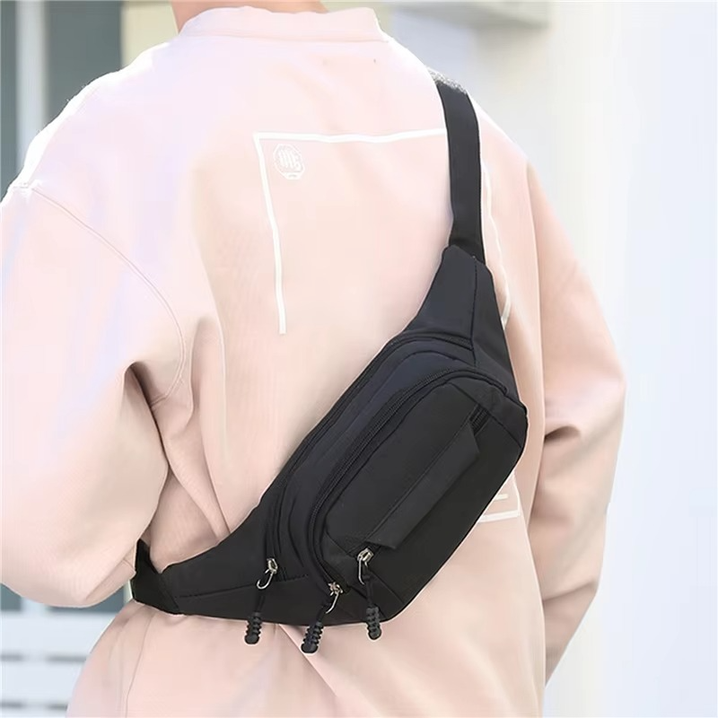 Su Geçirmez Kanvas Bel Çantası ve Outdoor Aktiviteler İçin Askılı Unisex Çanta
