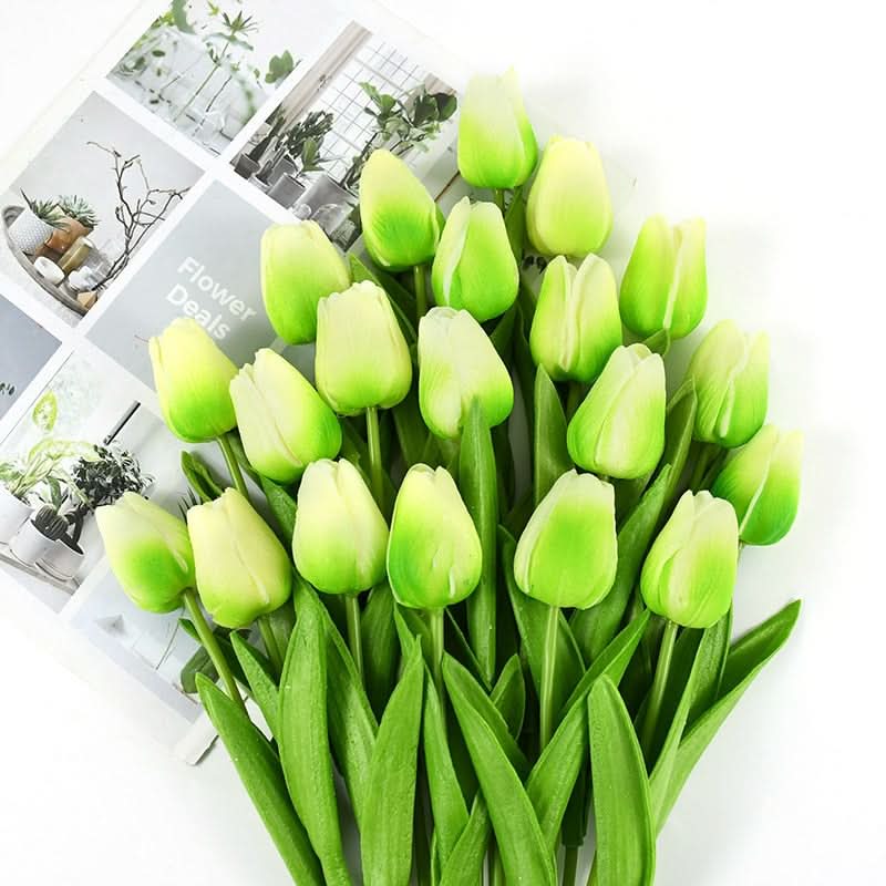 Elegantní realistické aranžmá tulipánů pro domácí a eventovou dekoraci