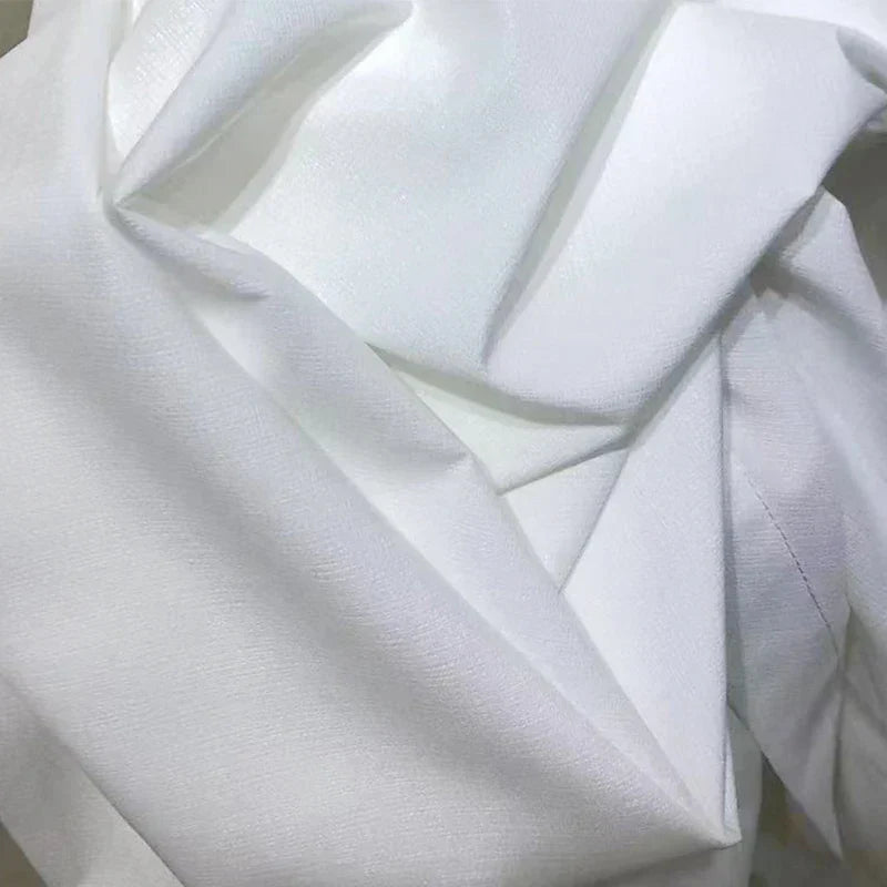 Silkivory vindusgardiner i hvit chiffon for lyse hjemrom