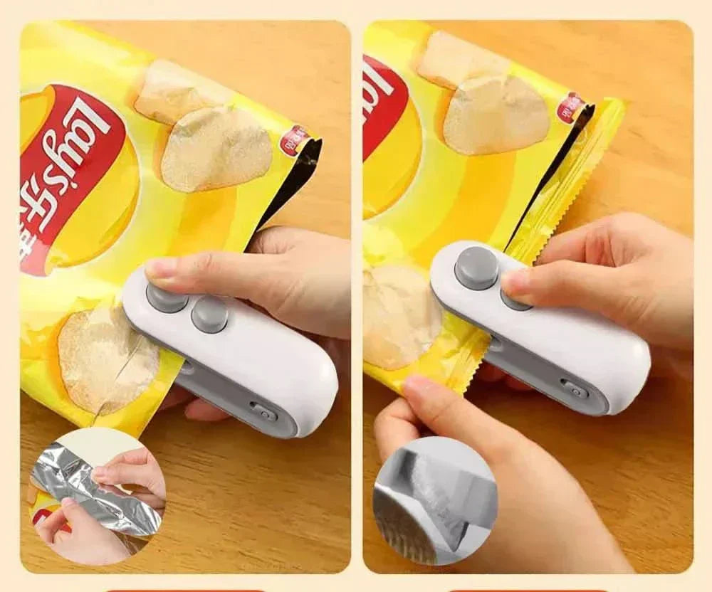 Ręczna zgrzewarka do torebek NovaSeal Pocket Bag Sealer utrzymuje świeżość jedzenia dla domowych kucharzy