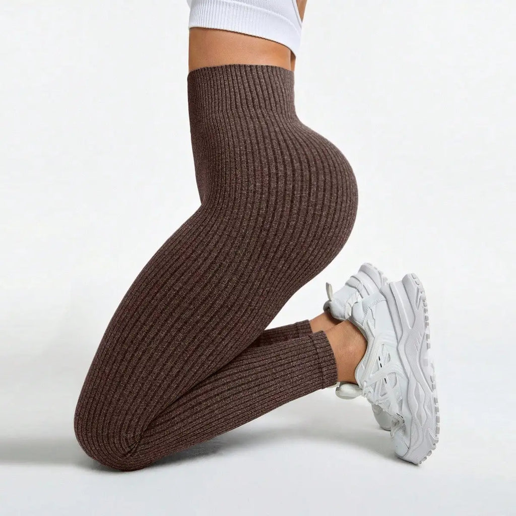 Leggings de yoga Jennifer sin costuras con control de abdomen y resistentes a sentadillas