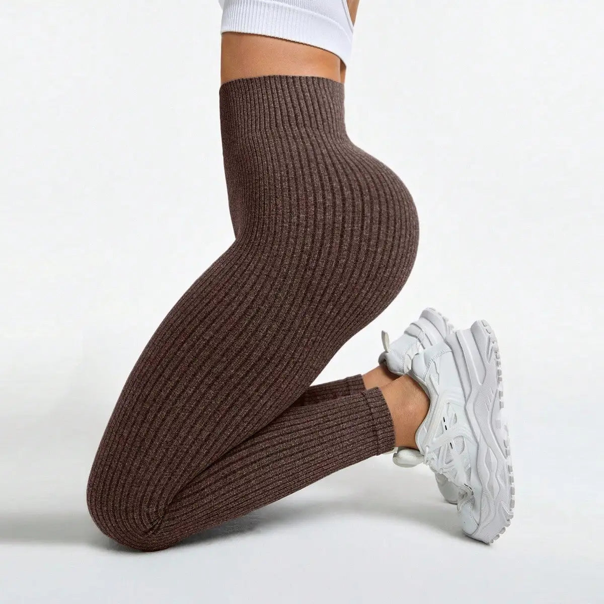 Leggings de yoga Jennifer sin costuras con control de abdomen y resistentes a sentadillas