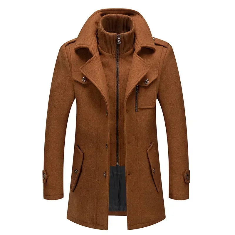 Nord Dual Collar Trench Coat For Timeless Winter Style