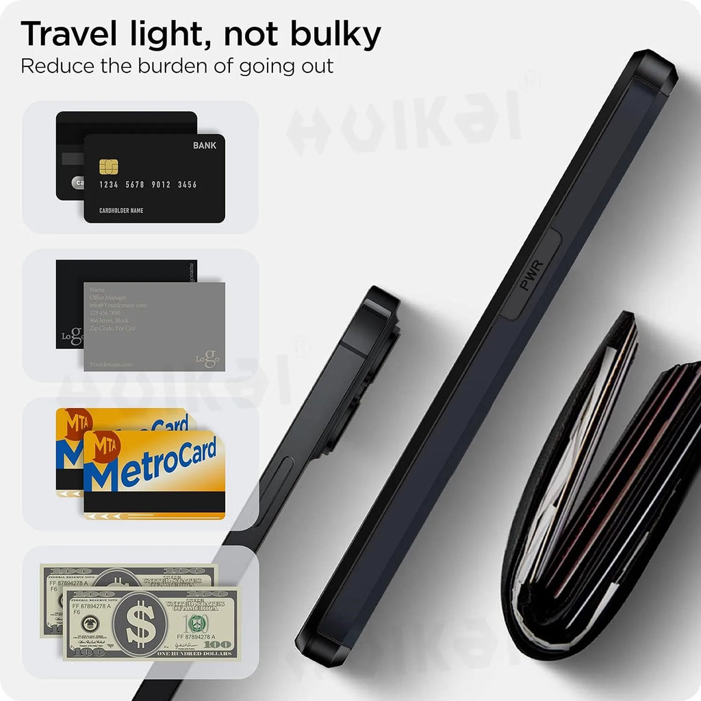 LuxShield Card Pocket Case For IPhone, Slim Profile, Card Slots, Protection And Style