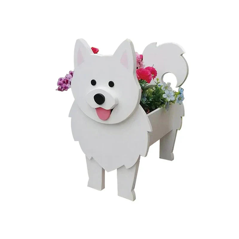 Roślinny doniczka dla psa Pawsome do dekoracji ogrodu wewnętrznego i zewnętrznego