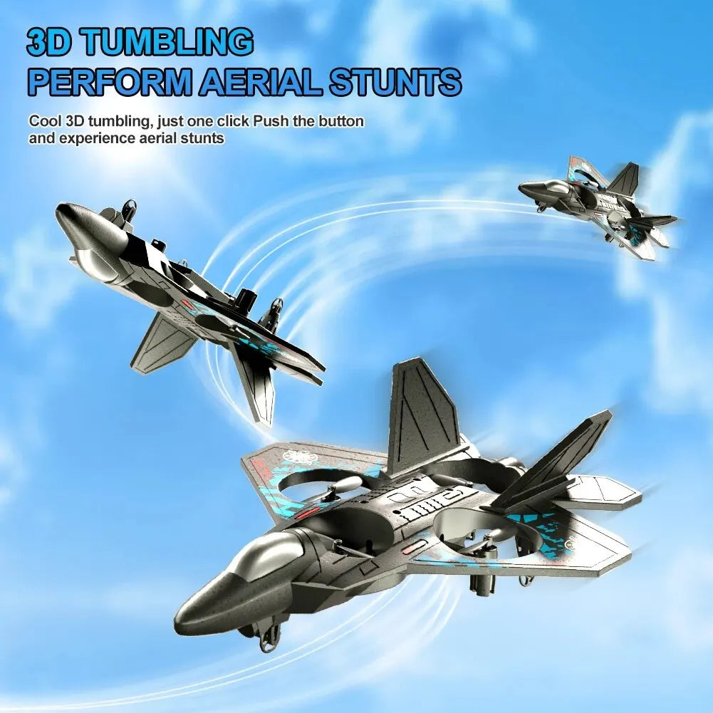RC Combat Drone With Gravity Sensor And Quad Motors For Stable Flight