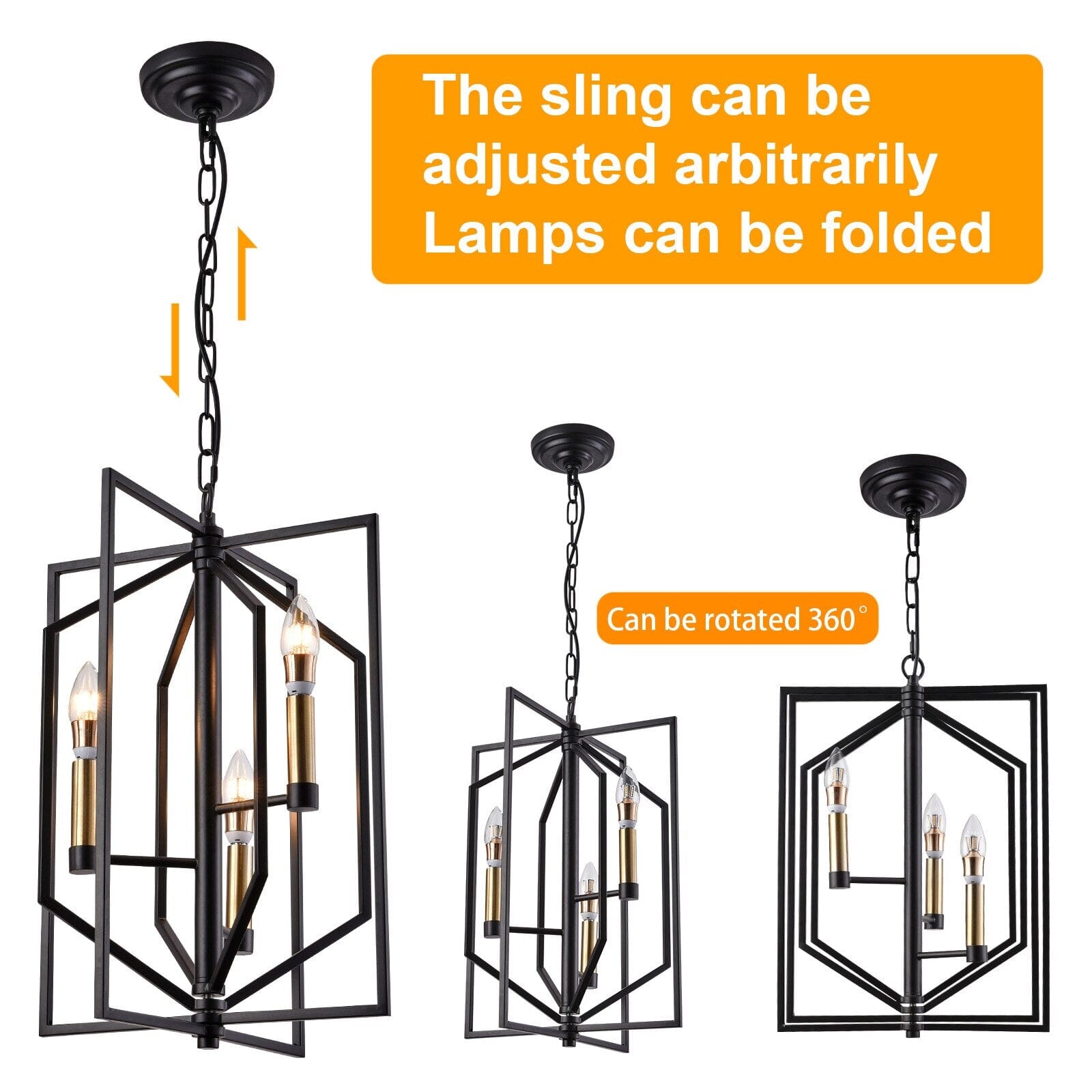 Elaron Kooi Plafondlamp Vintage Industrieel LED Verlichting