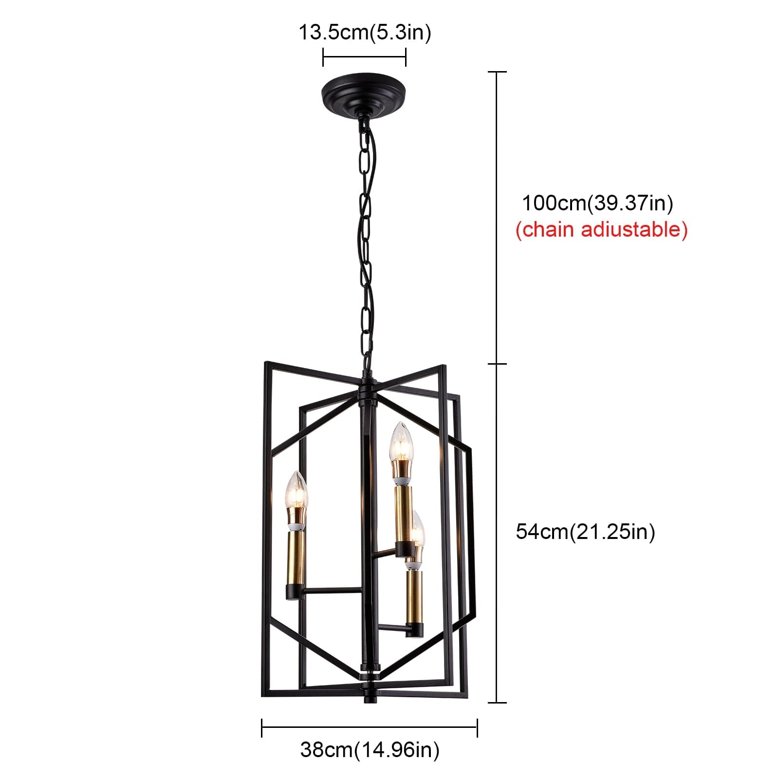 Elaron Kooi Plafondlamp Vintage Industrieel LED Verlichting