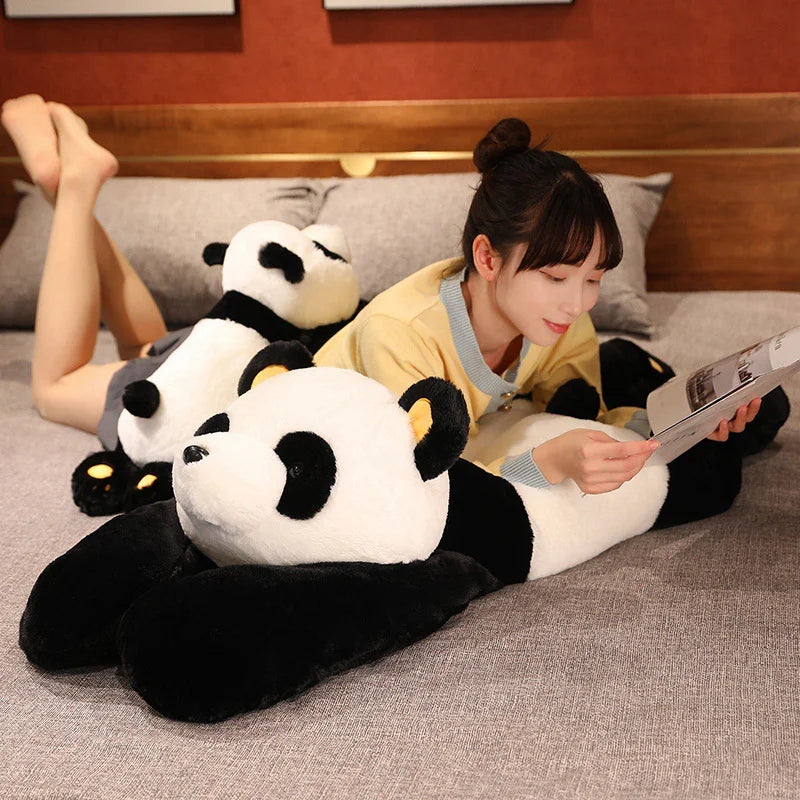 Oversized Panda Plush Toy For Cuddles And Playtime