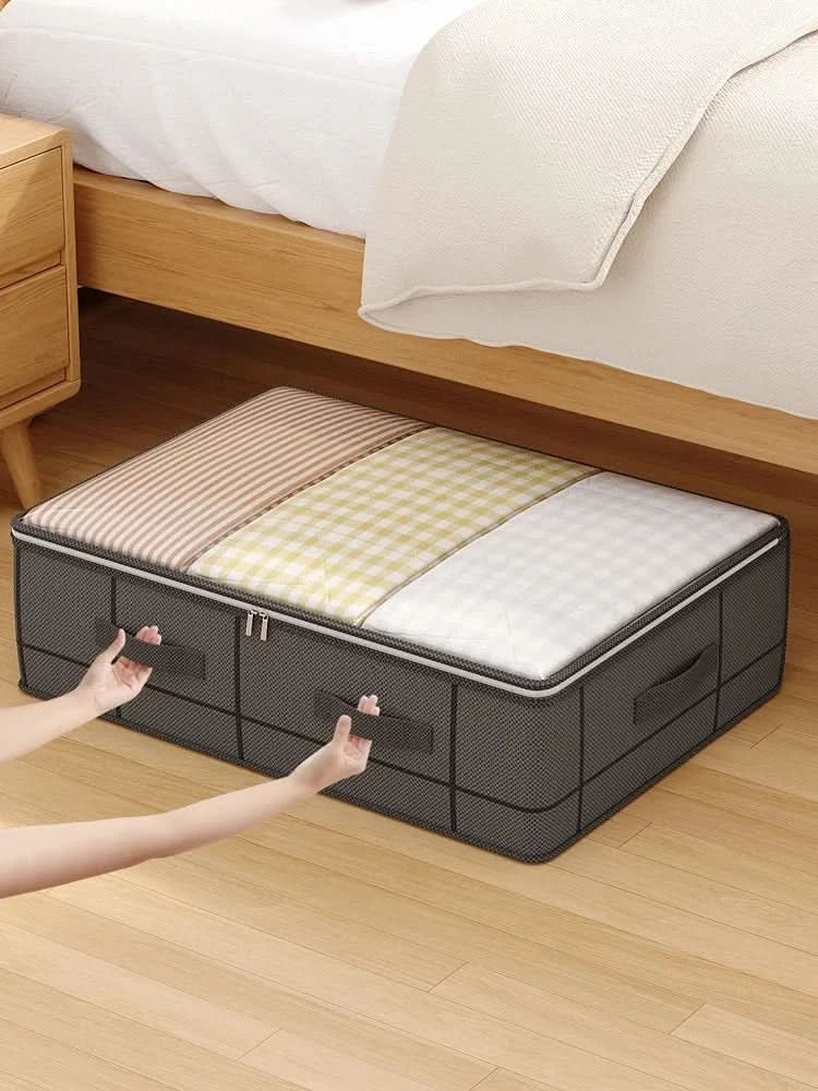 Organizador Dobrável Transparente para Armazenamento em Casa e Escritório