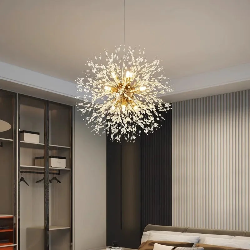 Lámpara Colgante LED Ambiental LumaGlow para Sala, Comedor y Dormitorio con Luz Cálida