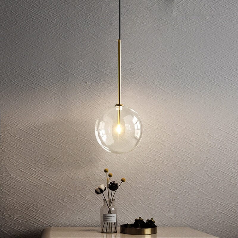Lámparas Colgantes de Bola de Cristal Lumenora por Asteron Studio